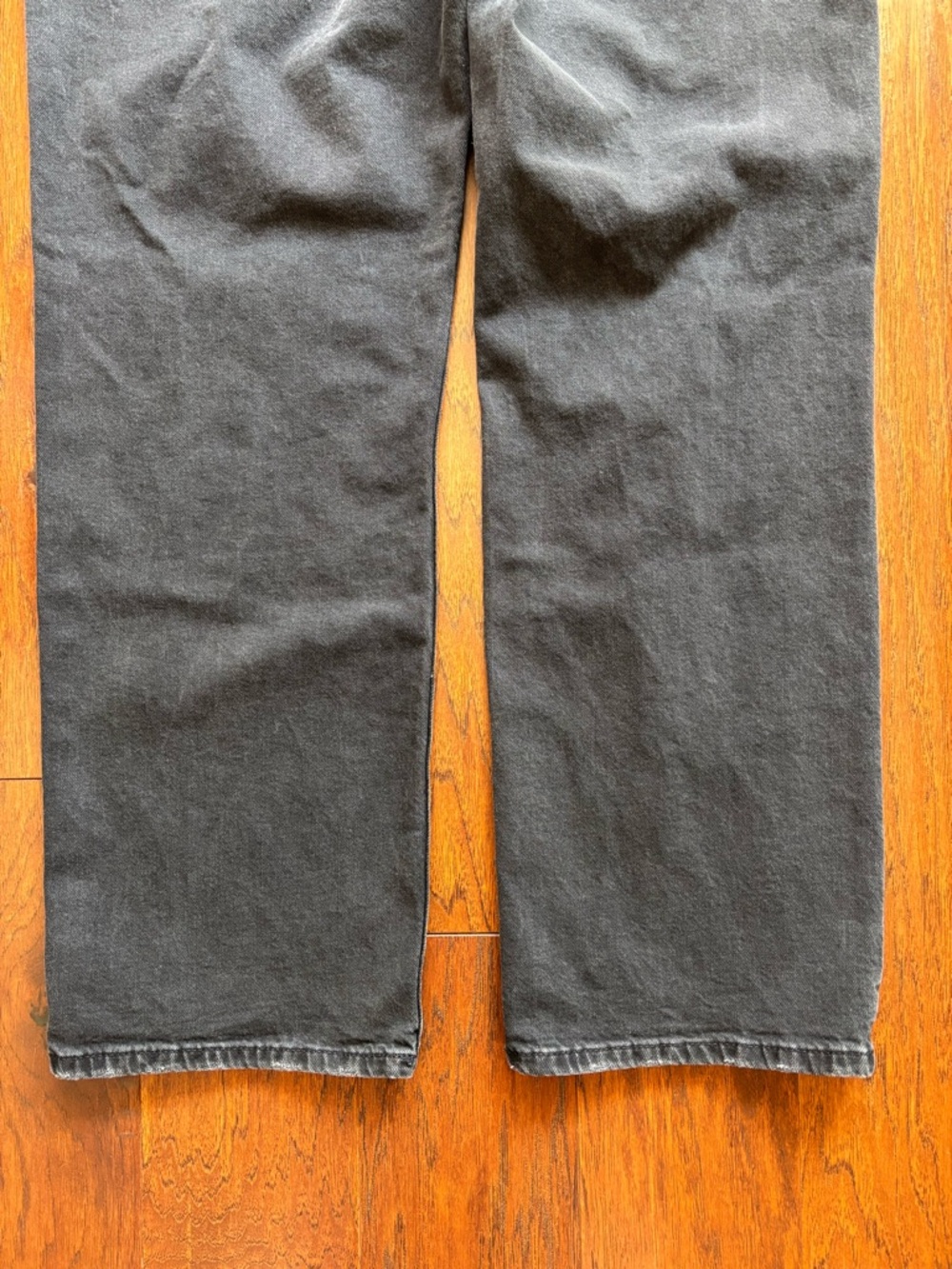 Gap High Rise ’90s Straight Black Distressed Jeans | Size 31/12 - Picture 8 of 8